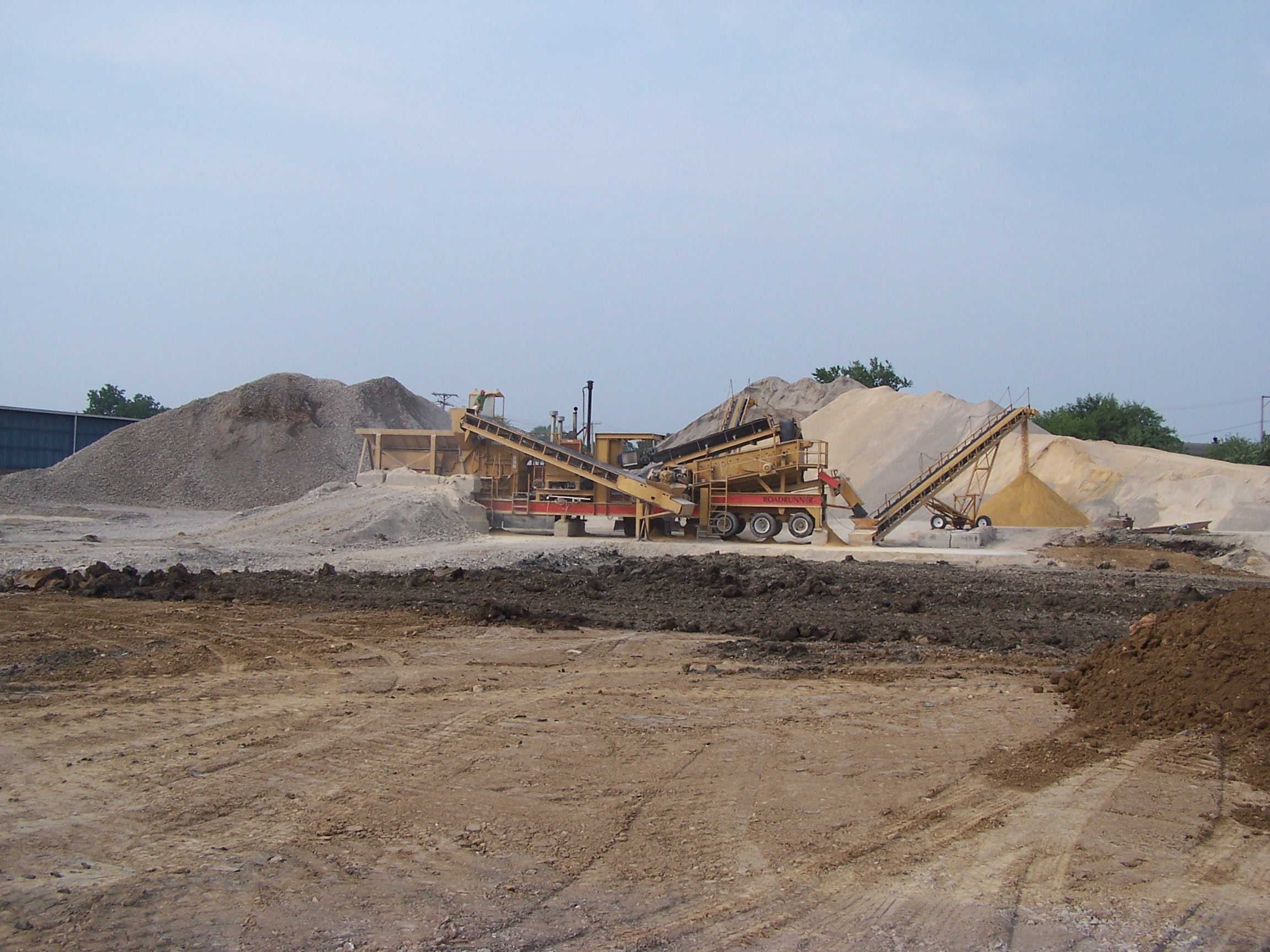 Concrete Crushing J&S Construction Sewer and Water, Inc.